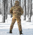 Зимовий чоловічий костюм Zonda-20 Мультикам L Kali A I397 куртка з капюшоном утеплені штани анатомічний крій манжети на липучках липучки під шеврони - зображення 5