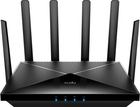 Router Cudy P5 Wi Fi 6 5G Black (6971690792282) - obraz 1
