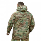 Зимова чоловіча куртка Patrol System 3.0 Dewspo RS Мультикам L Kali з капюшоном з липучками на рукавах і грудях для кріплення шевронів і патчів - зображення 6