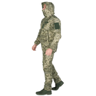 Зимний мужской костюм Cyclone NordStorm MM14 6619 куртка с капюшоном и штаны с высоким поясом Пиксель L Kali сохраняет тепло защита от ветра и влаги - изображение 2