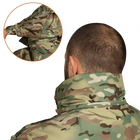 Зимняя мужская повседневная куртка Patrol System 3.0 Dewspo RS Мультикам 3XL Kali с капюшоном липучками на рукаве и груди для крепления шевронов - изображение 5
