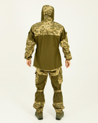 Костюм Горка камуфляжный олива пиксель, брюки с подтяжками, куртка с капюшоном, ветрозащитный 50 - изображение 3