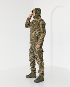 Костюм демисезонный Пиксель куртка и брюки, утепленный комплект из водоотталкивающей ткани 48 - изображение 4