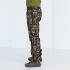 Зимові штани темний Клен, чоловічі утеплені камуфляжні штани на флісі 52 - зображення 3