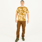 Камуфляжная футболка Сахара, цвет койот, 46 - изображение 1