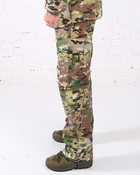 Штани зимові мультикам, чоловічі утеплені брюки камуфляжні Мультикам на нетканій підкладці 46 - зображення 4