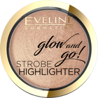 Хайлайтер Eveline Glow And Go! Strobe Highlighter 02 Gentle Gold 8.5 г (5901761985108) - зображення 1