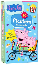 Plastry opatrunkowe Peppa Pig dla dzieci mono 20 szt (5060215551686) - obraz 1