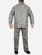 Костюм мужской демисезонный непромокаемый XXL Mil-Tec 52159258 M-T пеноастерная куртка с капюшоном из полиэстера и свободные штаны для туризма походов - изображение 1