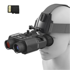 Бинокуляр ночного видения GVDA918 с креплением на голову и картой памяти на 64Гб (до 400м в темноте) - изображение 1