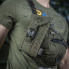 M-Tac подсумок для смартфона Elite Large Hex Ranger Green, подсумок тактический для телефона олива - изображение 7