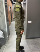 Військова форма Combat, (убакс + штани), Китай, бавовна, Олива, розмір XXL - зображення 3