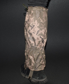 Гамаши – бахилы тактические, военные защитные водонепроницаемые из мембранной ткани XL (Размер обуви 46-47) - изображение 2