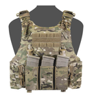 Плитоноска WAS Warrior QRC DFP TEMP Plate Carrier with Triple 5.56 Elastic Open Mag Panel