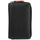 Кошелек женский кожаный Visconti RB98 Aruba (Black/Rhumba) черный