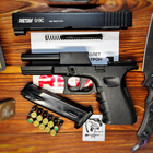 Стартовий пістолет Glock 17, Retay G17, Сигнальний пістолет під холостий патрон 9мм - зображення 5