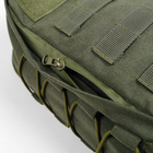Штурмовий рюкзак швидкоз'ємний кордура хакі - зображення 10