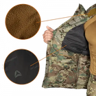 Зимняя повседневная мужская куртка Patrol System 3.0 Dewspo RS Мультикам M Kali KL420 с капюшоном липучки на рукавах и груди для шевронов и патчей - изображение 10
