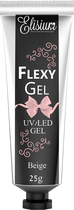 Przedłużanie paznokci Flexy Elisium Gel żel Beige 25 g (5902539707878) - obraz 1