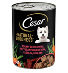Mokra karma dla psów Cesar Mus wołowy 400 g (4008429141249) - obraz 1