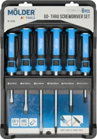 Отвертка (набор) (Molder Tools) кт. 6шт. -/+ ударные MT33206