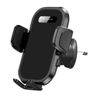 Автомобильный держатель для телефона Автодержатель Proove Longway Silicone Air Outlet Car Mount Черный