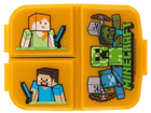 Ланч-бокс Euromic Minecraft із трьома відділеннями 20 x 17 x 7 см (8412497404209) - зображення 2
