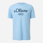 Koszulka męska s.Oliver 10.3.11.12.130.2141458-50D1 3XL Błękitna (4099975042807) - obraz 4
