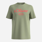 Koszulka męska s.Oliver 10.3.11.12.130.2141458-73D1 2XL Oliwkowa (4099975043033) - obraz 4
