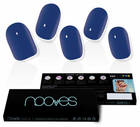 Гелеві нігті Nooves Laminas De Unas De Gel Eaux Profondes Premium Luxe Solid Color 20 шт (8436613950265) - зображення 1