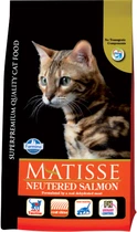 Сухий корм для кішок Farmina Matisse Neutered Salmon для стерилізованих з лососем