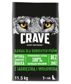 Sucha karma dla psów z alergią Crave 11.5 kg (4008429124204) - obraz 1