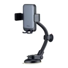 Холдер Hoco H27 Rock push-type car holder (center console) Black Gray