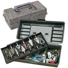 Коробка MTM Broadhead Tacle Box для 12 наконечників стріл і інших комплектуючих. Колір - камуфляж. - зображення 2