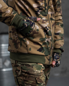 Куртка тактическая SoftShell на овчине мультикам M - изображение 3