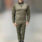 Військова форма Combat, (убакс + штани), Китай, бавовна, Олива, розмір XXL - зображення 1