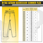 Штаны тактические M-Tac Aggressor Summer Flex Dark Navy Blue Размер 34/30 - изображение 10