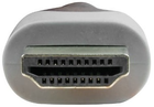 Kabel DPM HDMI to HDMI 4K v. 2.0 5 m czarno-biały (BMHD4K50) (5906881212462) - obraz 3