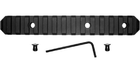 Планка GrovTec для KeyMod на 15 слотов. Weaver/Picatinny - изображение 1