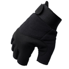 Рукавиці тактичні MIL-TEC Army Fingerless Gloves Black M - зображення 6