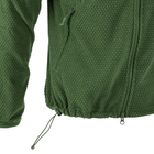 Кофта флісова Helikon-Tex Alpha Hoodie Jacket Grid Fleece Olive XL - зображення 11