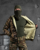 Куртка тактична SoftShell на овчині мультикам XL - зображення 1