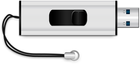 Pamięć flash USB MediaRange 128GB USB 3.0 Black/Silver (4260283118878) - obraz 4