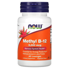Фолиевая Кислота и Витамин В12 Methyl B-12 5000мкг - 60 леденцов