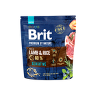 Сухой корм Brit Premium Sensitive Lamb для собак с чувствительным пищеварением со вкусом ягненка