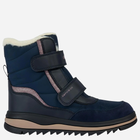 Дитячі зимові черевики для дівчинки GEOX GEOJ36EWB054FUC4002 31 Сині (8056206356337) - зображення 1