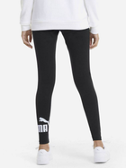 Спортивні легінси жіночі Puma Ess Logo Leggings 586832-01 2XL Чорні (4063697216419) - зображення 2