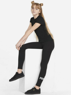 Młodzieżowe legginsy sportowe dla dziewczynki Puma Ess+ Logo Leggings G 846960-01 158-164 cm Czarne (4064535826128) - obraz 3