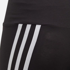 Dziecięce legginsy sportowe dla dziewczynki Adidas G 3S Tight GE0945 110 cm Czarne (4061612293453) - obraz 3