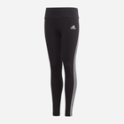 Młodzieżowe legginsy sportowe dla dziewczynki Adidas G 3S Tight GE0945 140 cm Czarne (4061612293507) - obraz 6